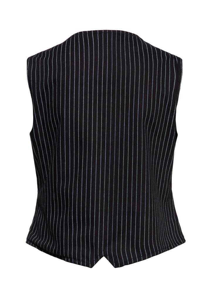 Queen Kerosin Pinstripe Weste Letzte 2 Tage