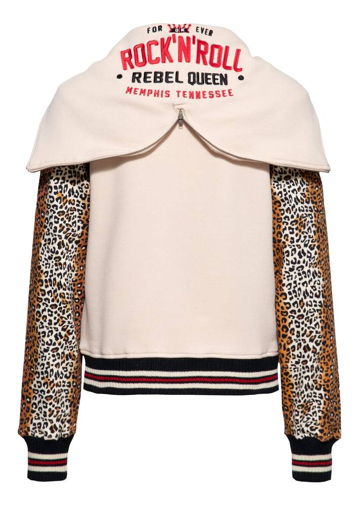 Queen Kerosin College Jacke «Rock'n'Roll Rebel Queen» Nur für heute