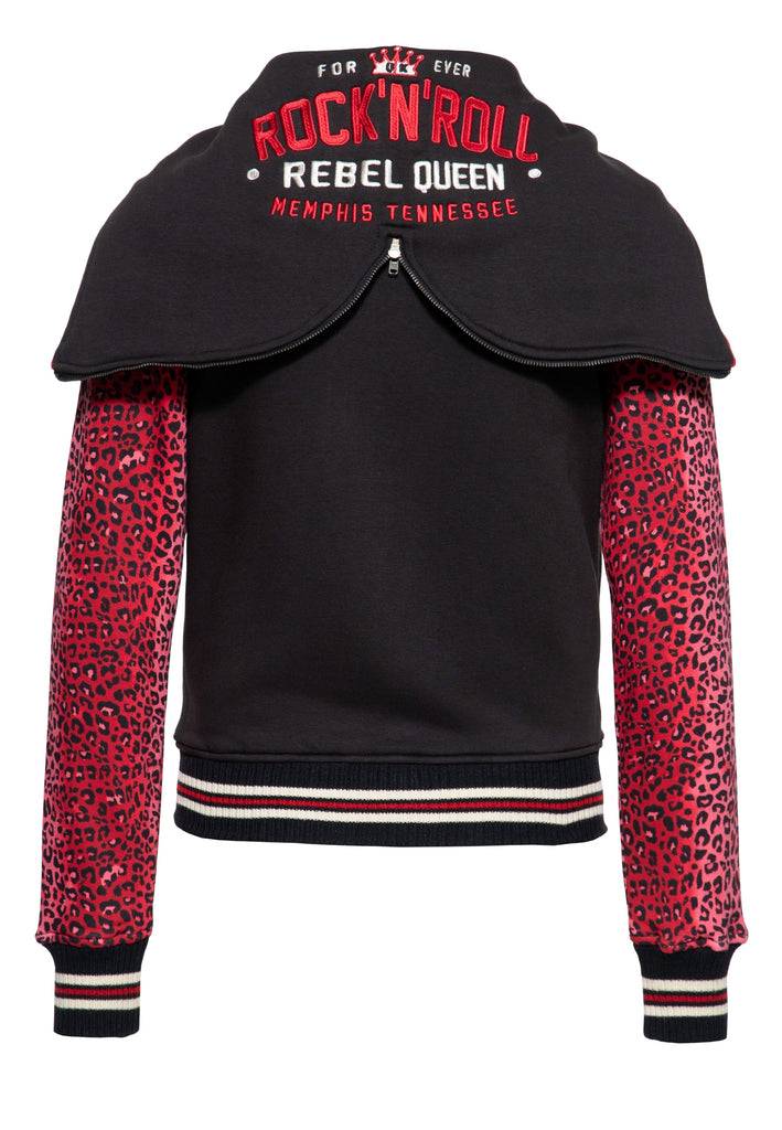 Queen Kerosin College Jacke «Rock'n'Roll Rebel Queen» Nur für heute