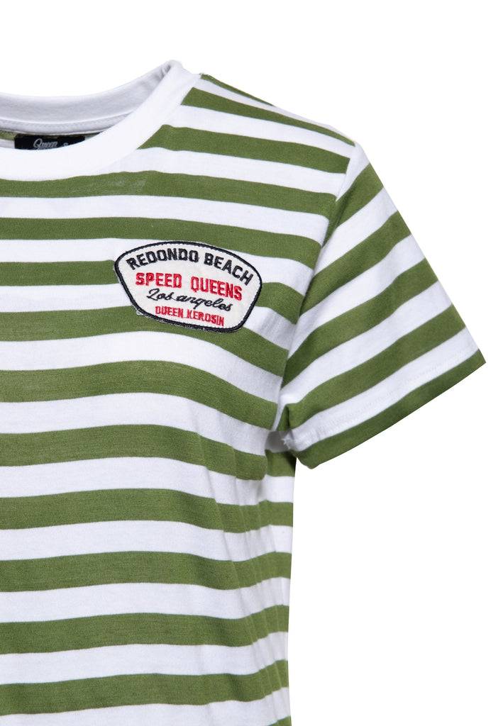 Queen Kerosin T-Shirt «Redondo Beach - Speed Queens» Discount Store für neue Produkte
