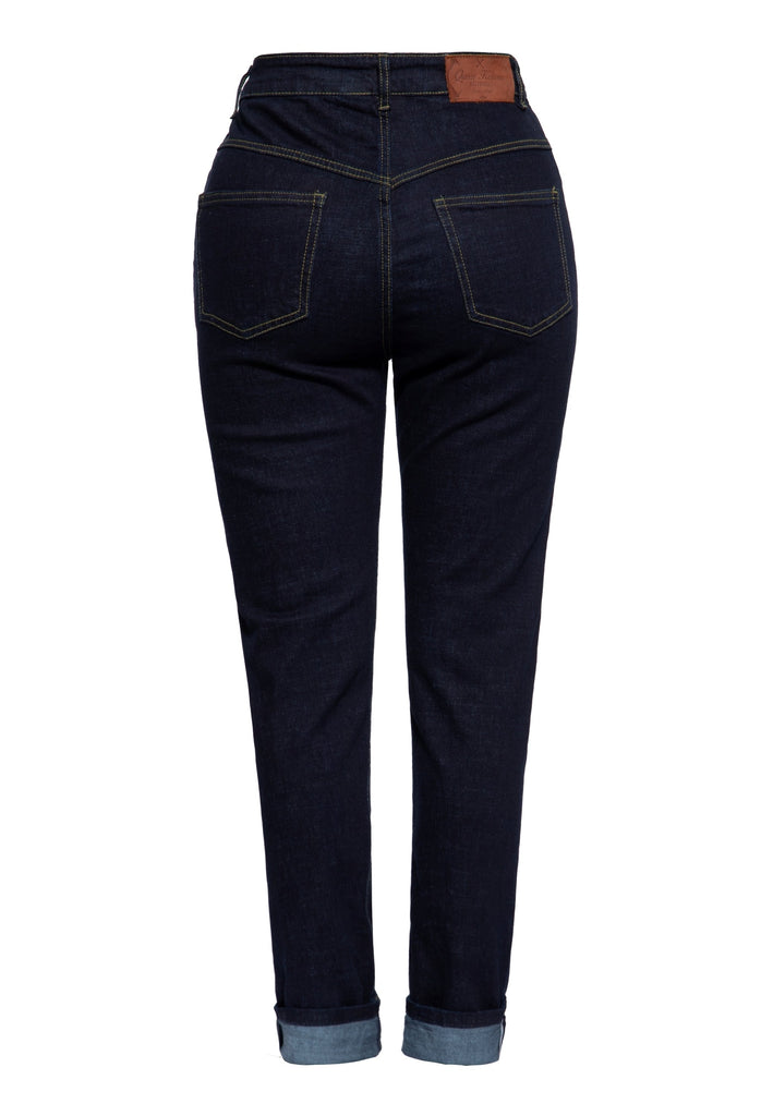 Queen Kerosin Highwaist Jeans «Betty» Super Rabatt