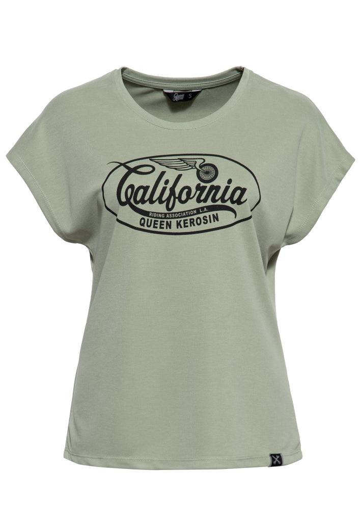 Queen Kerosin T-Shirt «California» Riesige Rabatte
