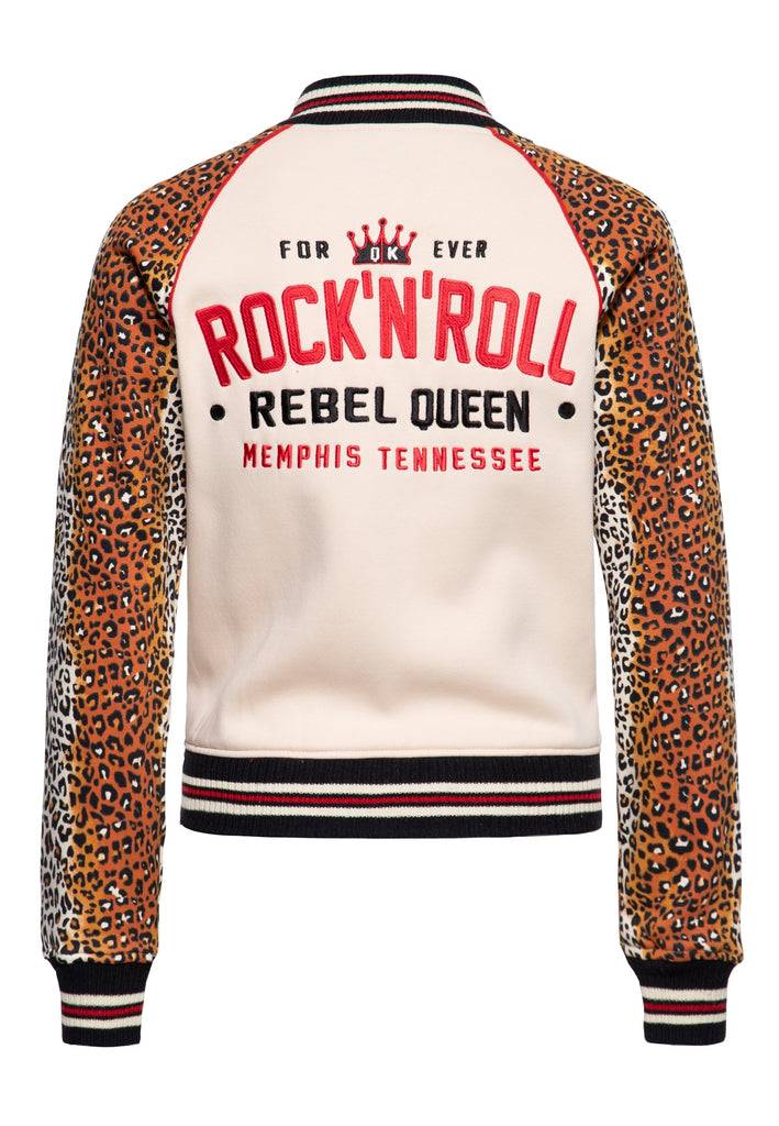Queen Kerosin College Jacke «Rock'n'Roll Rebel Queen» 50% Rabatt für begrenzte Zeit
