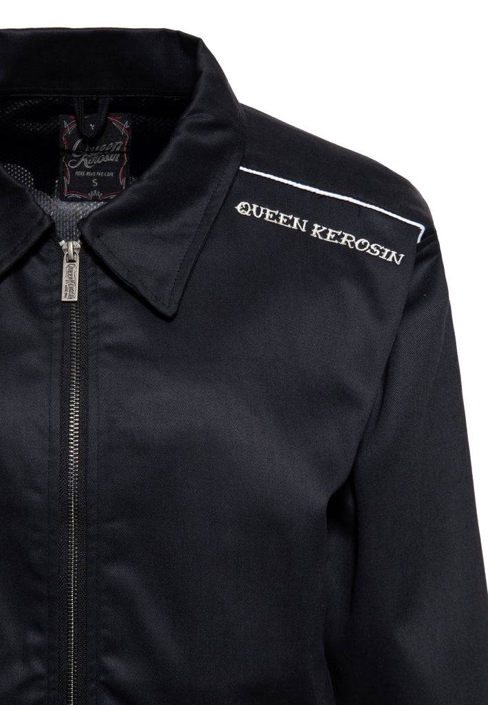 Queen Kerosin Gabardine Jacke «Rock'n'Roll Rebel Queen» Rabatte dieses Monats