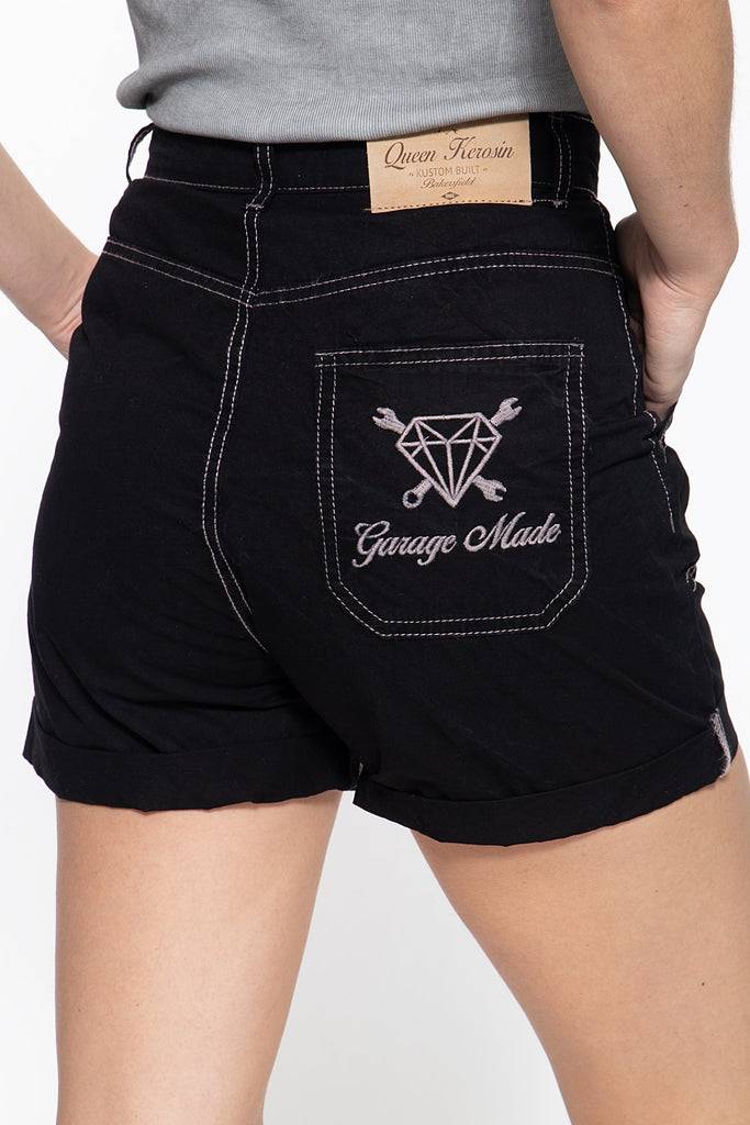 Queen Kerosin Damenshorts mit verstecktem Verschluss Verkauf