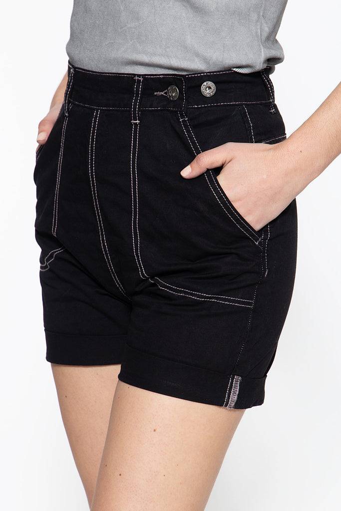 Queen Kerosin Damenshorts mit verstecktem Verschluss Verkauf