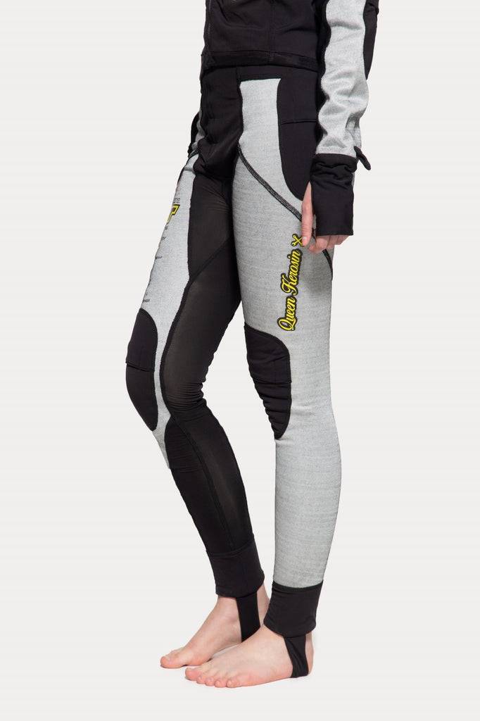 Queen Kerosin Motorradunterhose «Kustombuilt - Motor Gear» Schlussverkauf