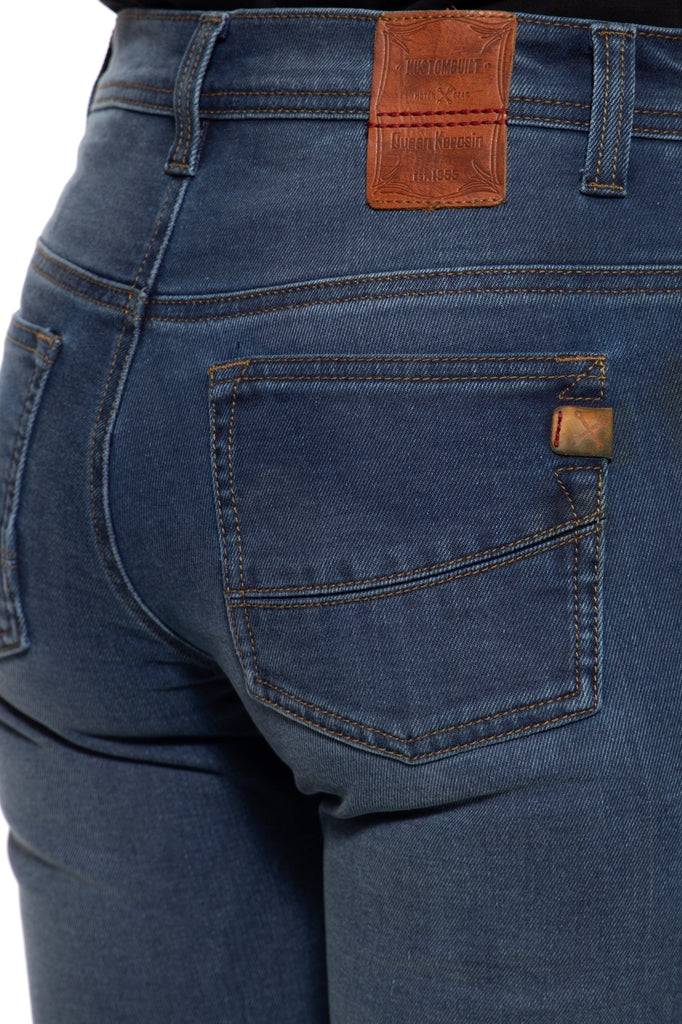 Queen Kerosin Motorradjeans «Kustombuilt» Meist gekauft