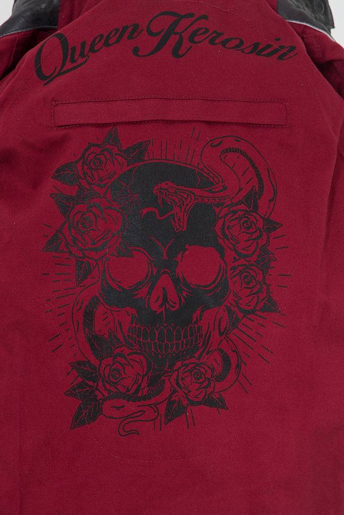 Queen Kerosin Lederjacke im Racing Look Blitzverkäufe