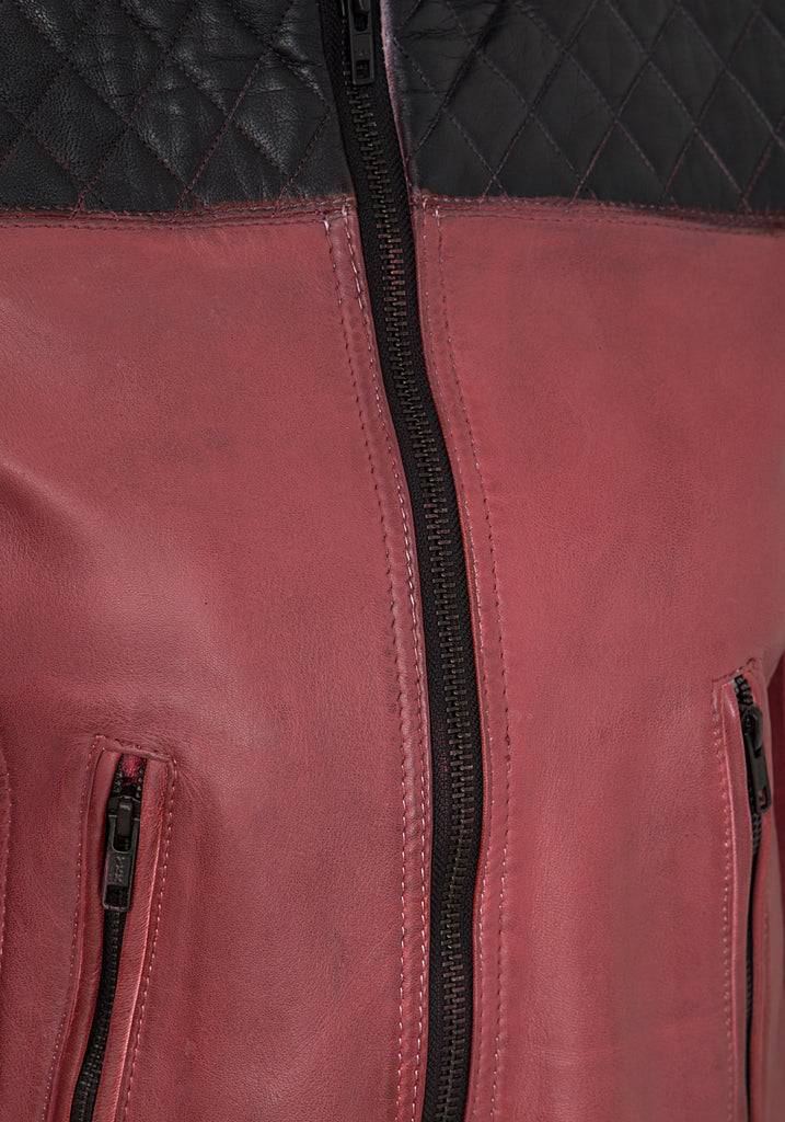 Queen Kerosin Lederjacke im Racing Look Blitzverkäufe