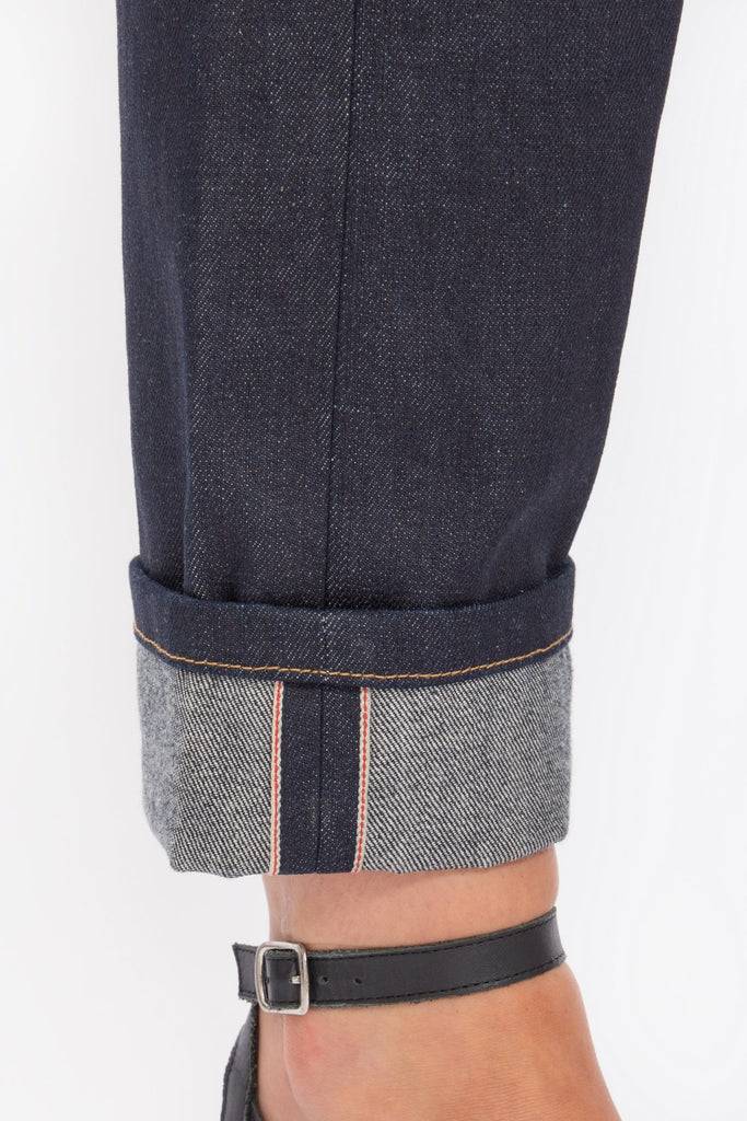 Queen Kerosin Authentic Selvedge Jeans «Red Selvedge» Großer Ausverkauf
