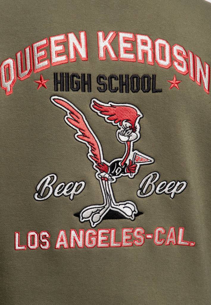 Queen Kerosin College Jacke «Beep Beep» Preisnachlass