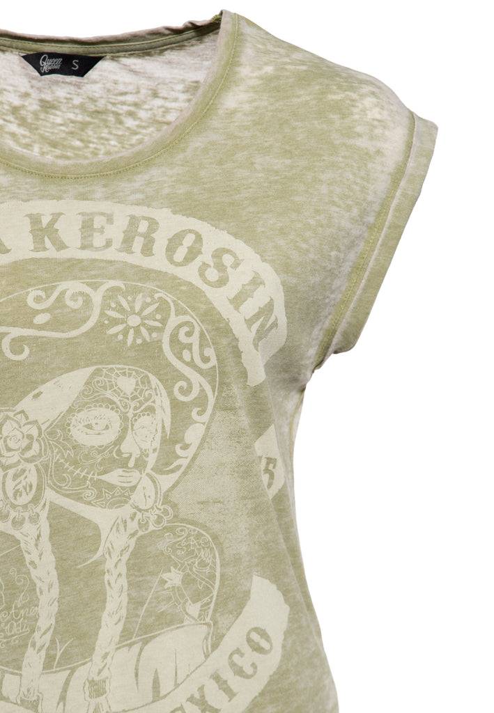 Queen Kerosin T-Shirt «Tijuana Mexico» Saisonschlussverkauf