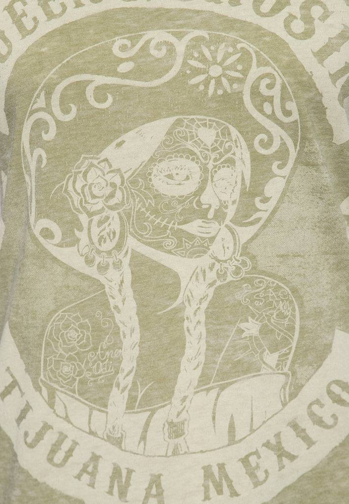 Queen Kerosin T-Shirt «Tijuana Mexico» Saisonschlussverkauf