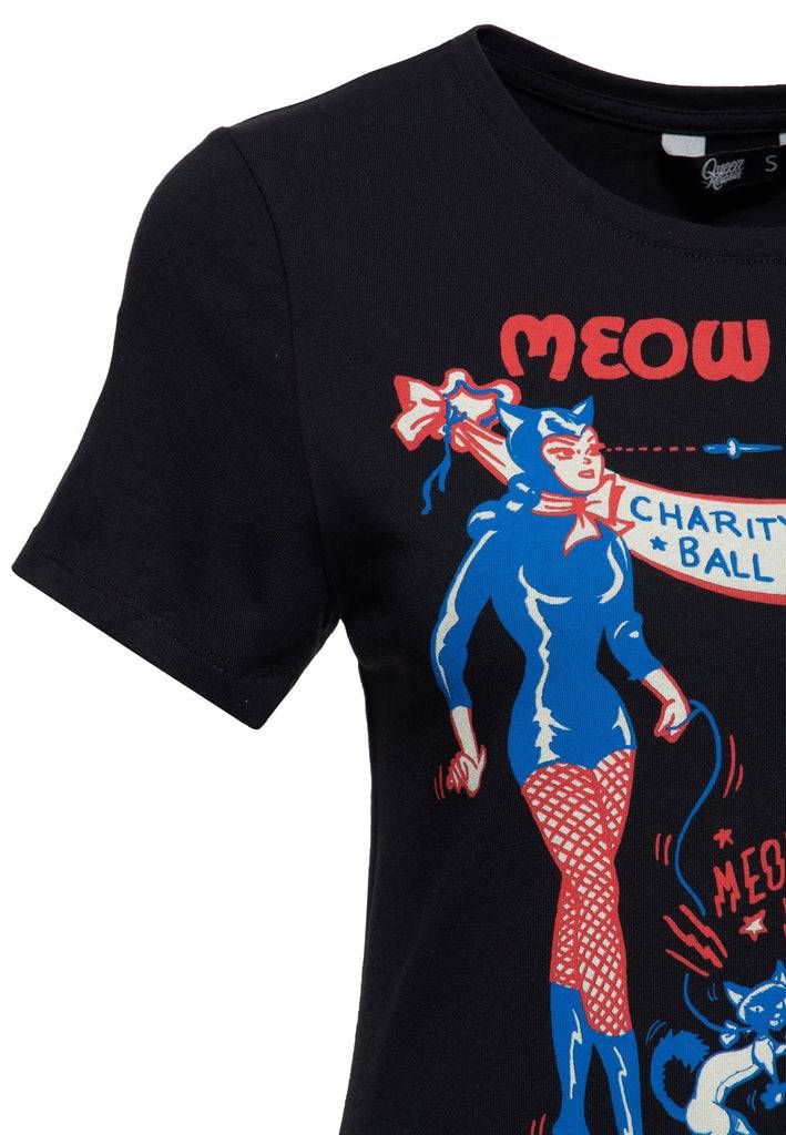 Queen Kerosin T-Shirt «Meow Meow» Black Friday