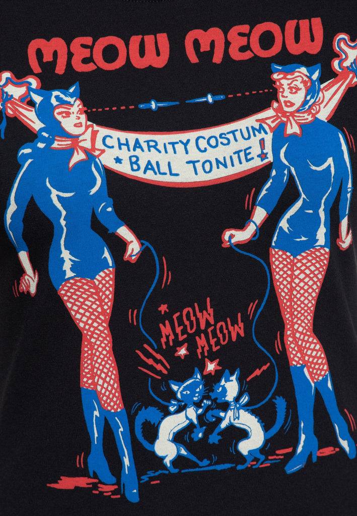 Queen Kerosin T-Shirt «Meow Meow» Black Friday