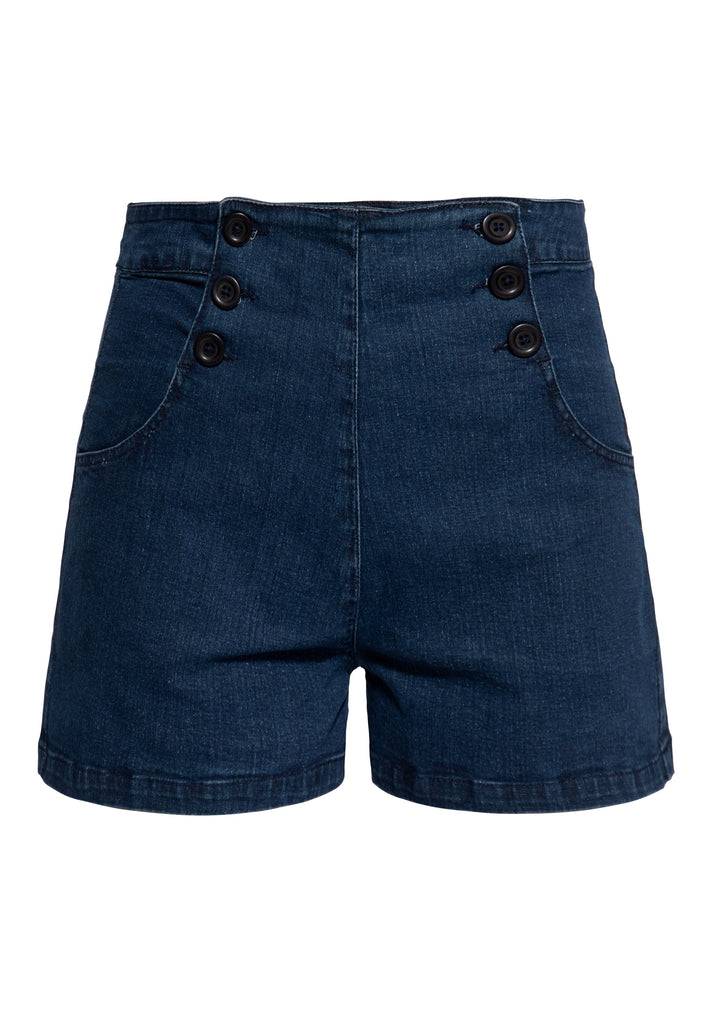 Queen Kerosin Highwaist Shorts «Marlyn» Muttertagsangebot