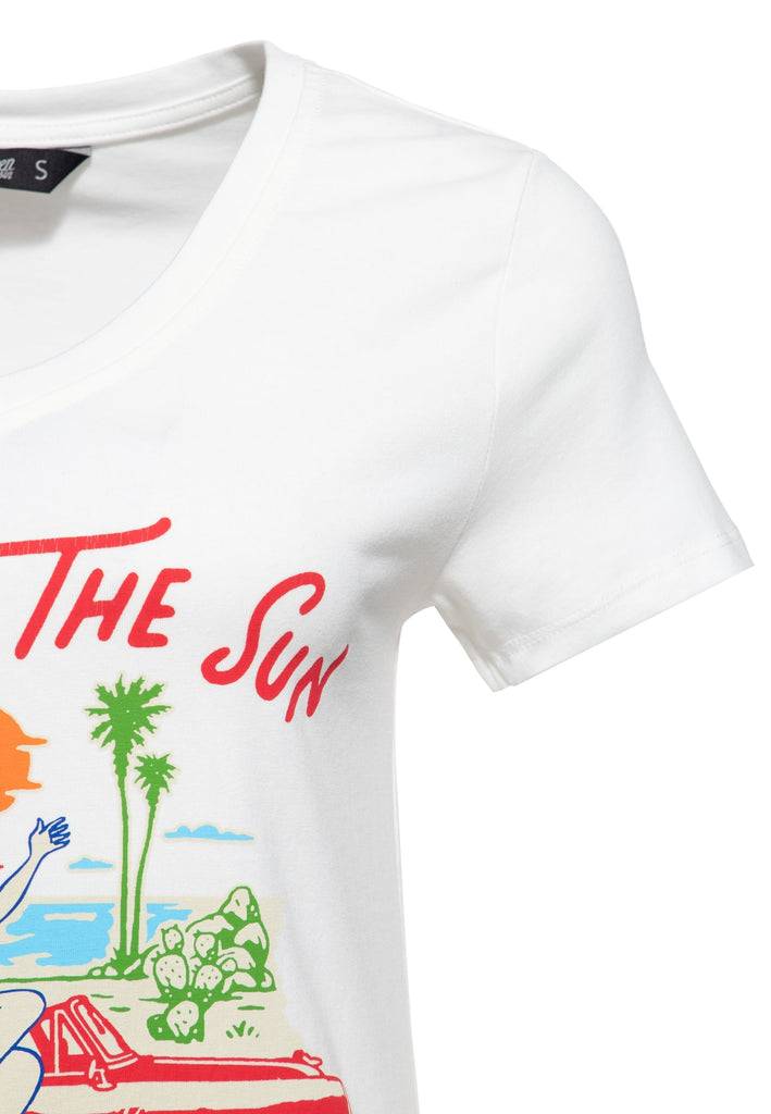 Queen Kerosin T-Shirt «Road To The Sun» Valentinstagsangebot