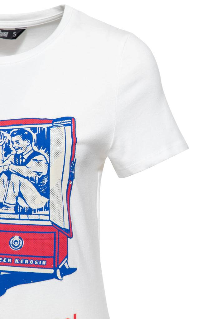 Queen Kerosin T-Shirt «Keep Your Love Cool» Exklusive Angebote