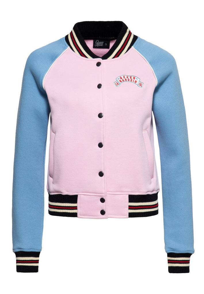 Queen Kerosin Collegejacke «Queen of Liberty» Saisonale Angebote