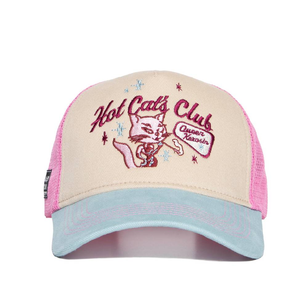 Queen Kerosin Trucker Cap «Hot Cats Club» Kauf eins, bekomm eins gratis