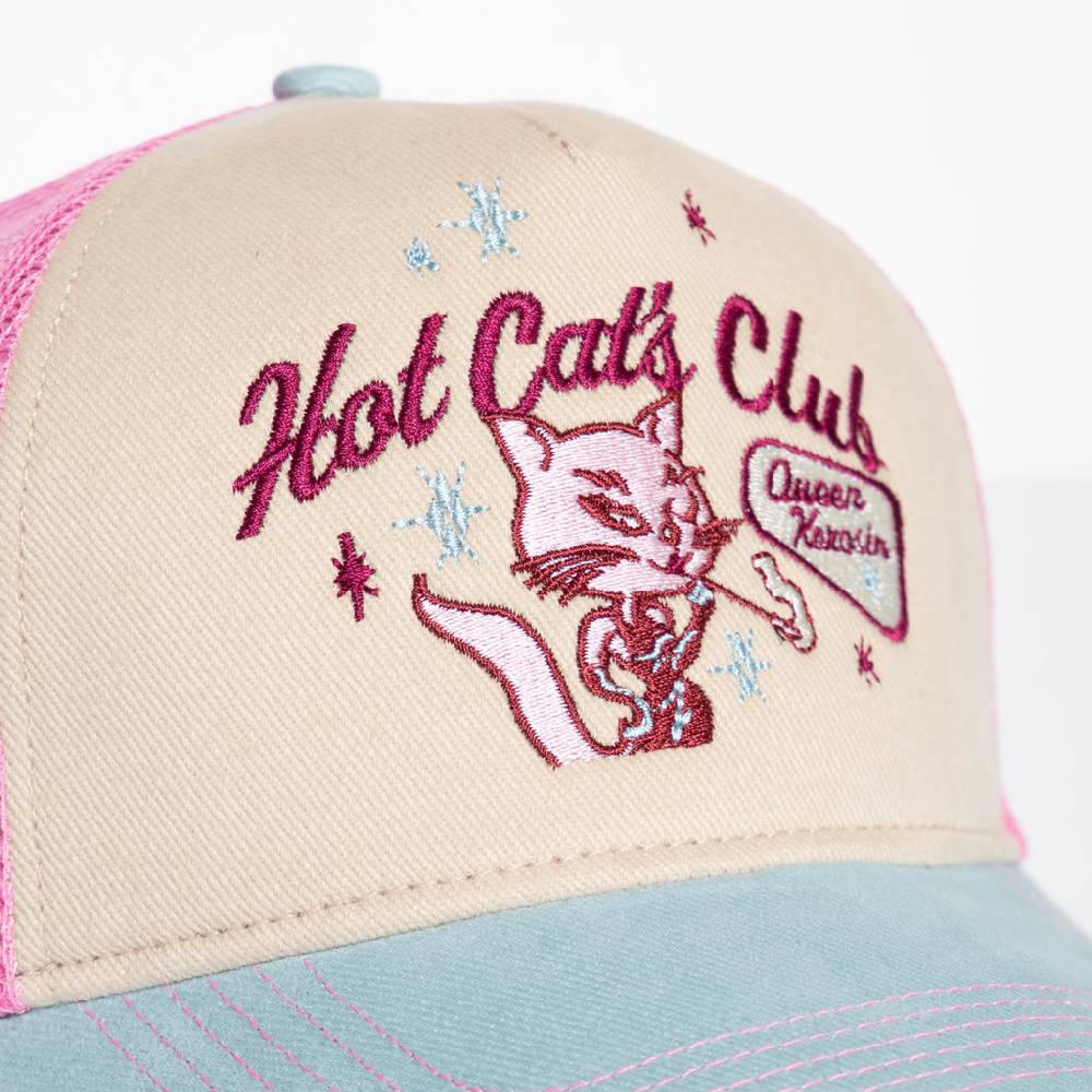 Queen Kerosin Trucker Cap «Hot Cats Club» Kauf eins, bekomm eins gratis