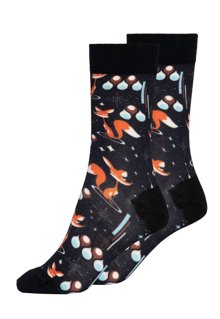 Queen Kerosin Socken «Foxy» Sonderangebote