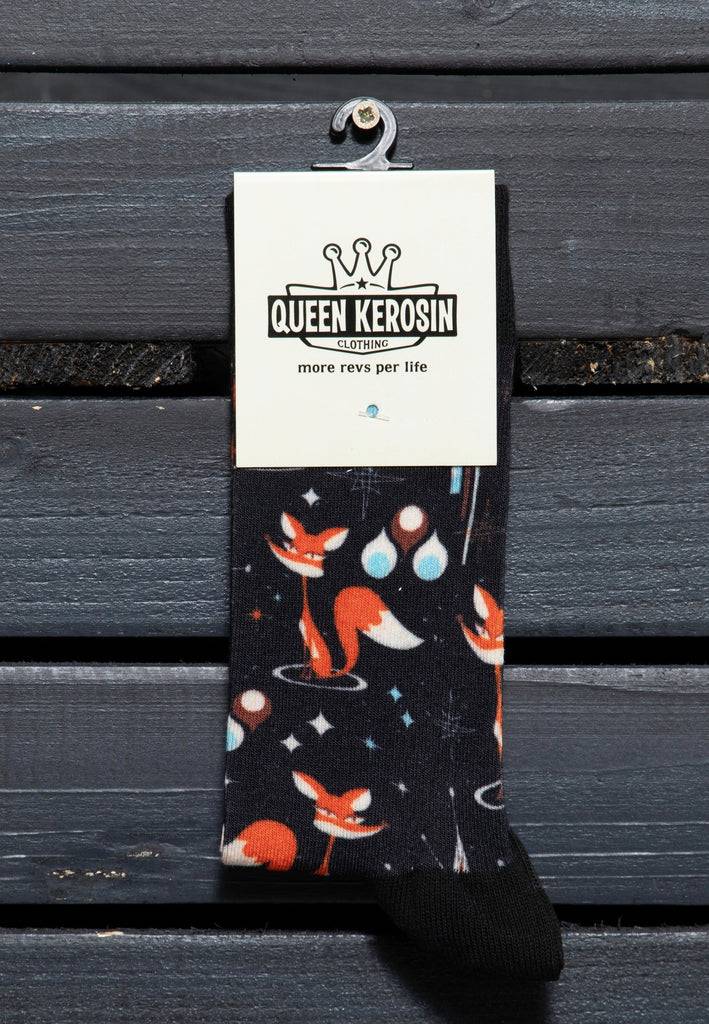 Queen Kerosin Socken «Foxy» Sonderangebote