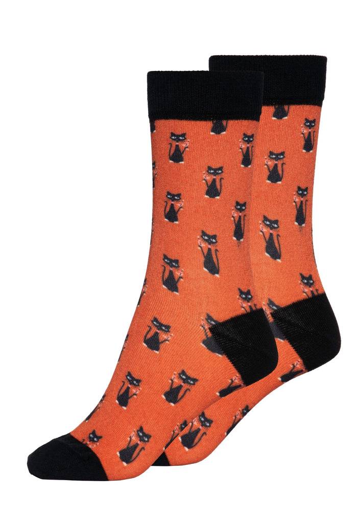Queen Kerosin Socken «Cat» Riesige Ersparnisse