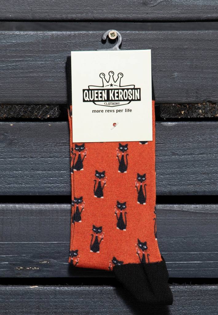 Queen Kerosin Socken «Cat» Riesige Ersparnisse