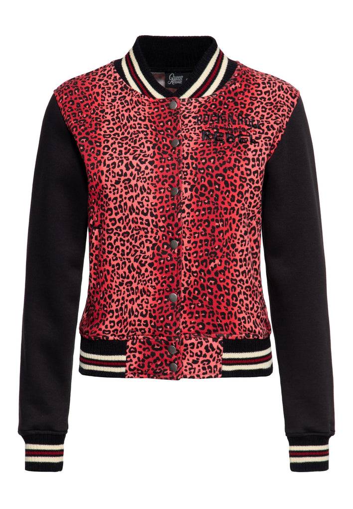 Queen Kerosin College Jacke «Rock 'n' Roll Rebel Queen» Letzte 2 Tage