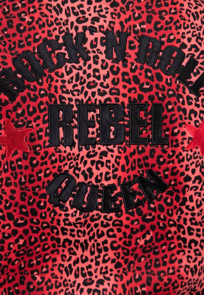 Queen Kerosin College Jacke «Rock 'n' Roll Rebel Queen» Letzte 2 Tage