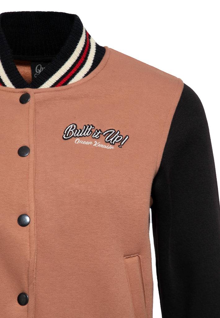 Queen Kerosin College Jacke «Built it up!» Bis zu 50% Rabatt