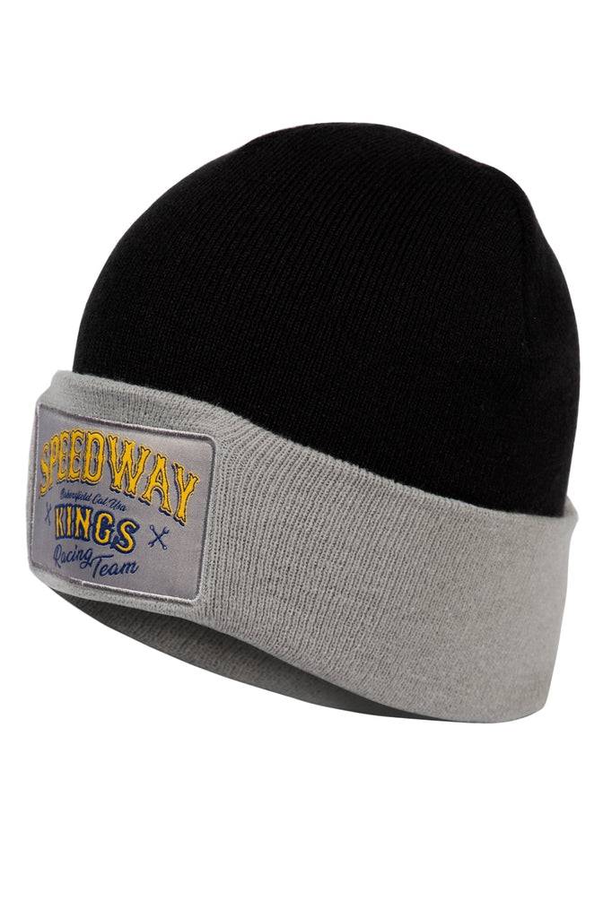 Queen Kerosin Strickmütze «Speedway Kings» 50% Rabatt mit kostenlosem Versand