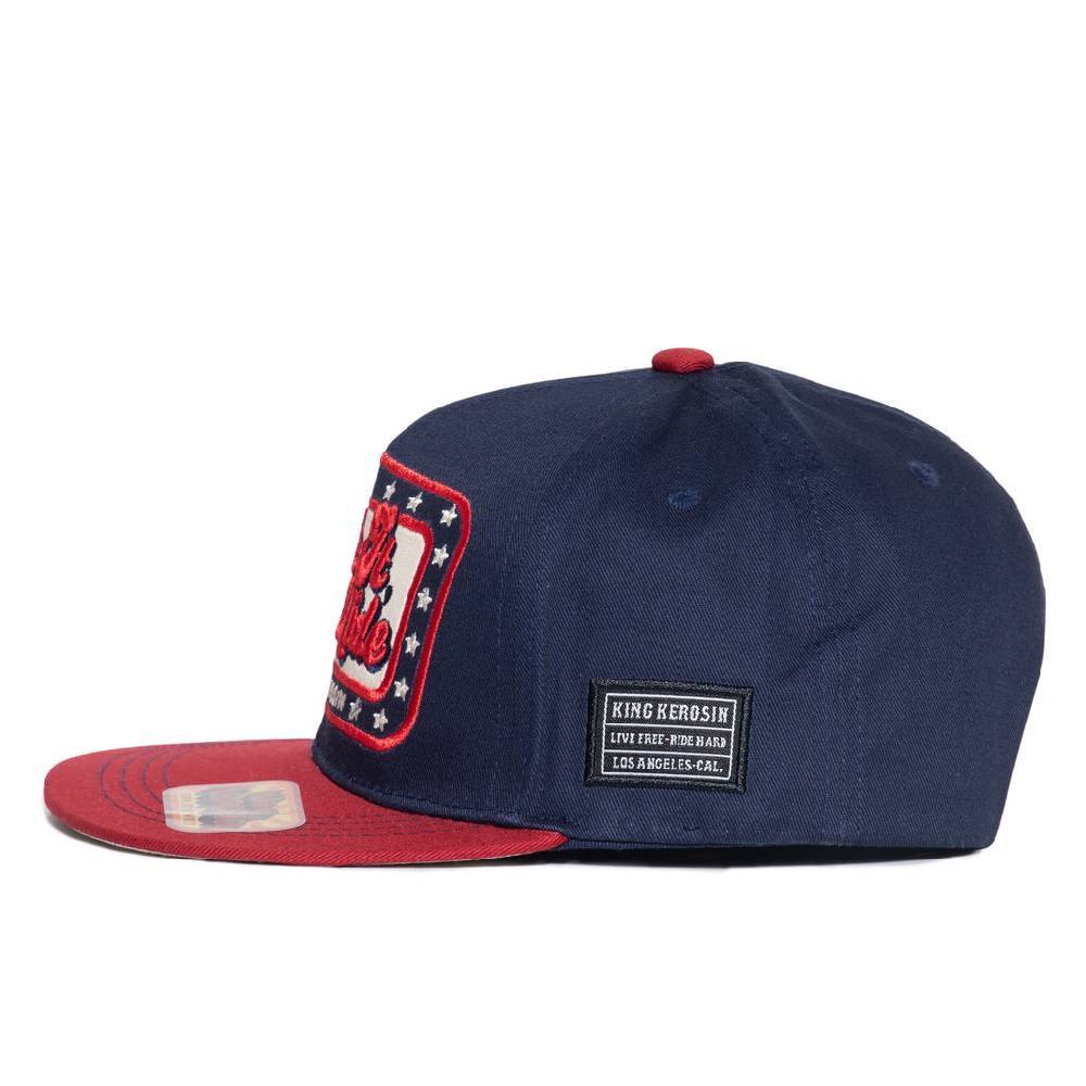 Queen Kerosin Snapback Cap «Fuck It - Lets Ride» Black Friday Preise