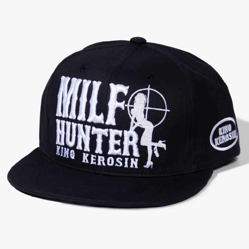 Queen Kerosin Snapback Cap «Milf Hunter» Schlussverkauf