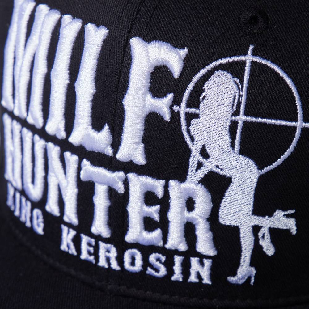 Queen Kerosin Snapback Cap «Milf Hunter» Schlussverkauf