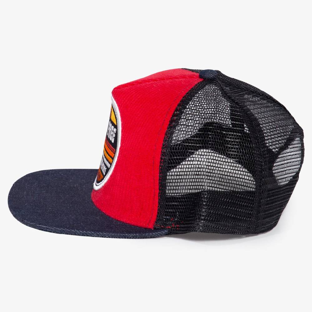 Queen Kerosin Snapback Mesh Cap «Ride Free» Günstiger Verkauf