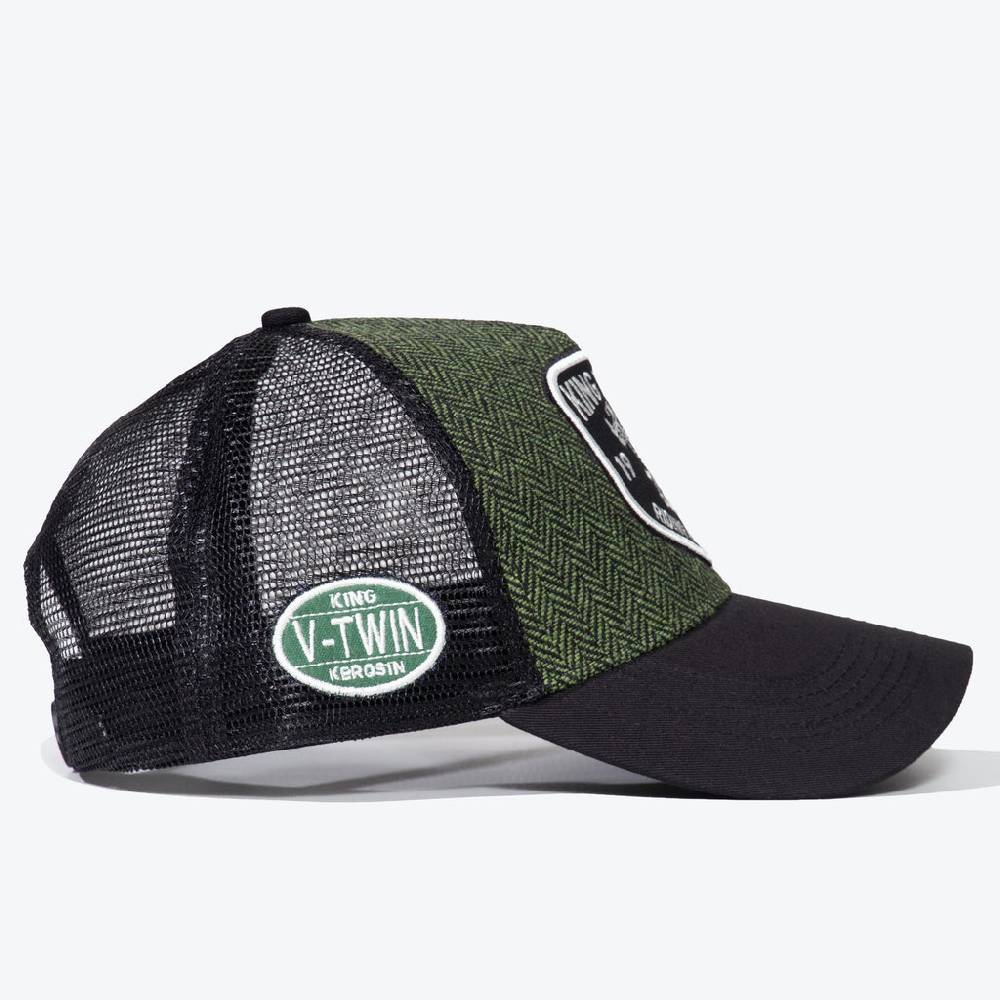 Queen Kerosin Trucker Cap «Riding Association» Fabrikverkauf