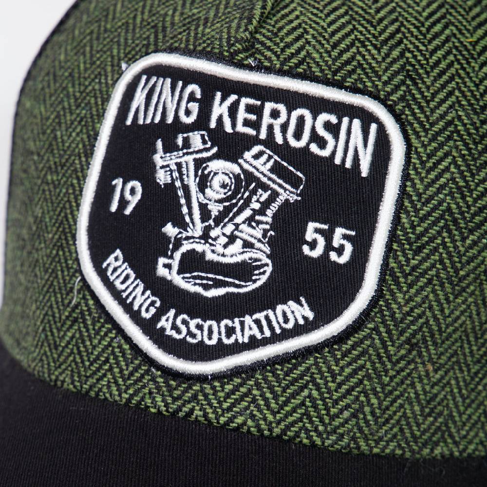 Queen Kerosin Trucker Cap «Riding Association» Fabrikverkauf