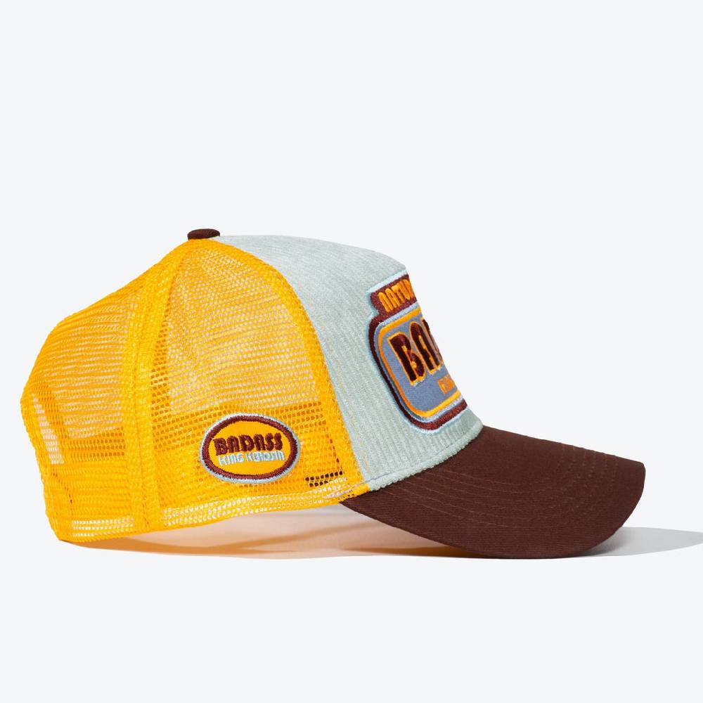 Queen Kerosin Trucker Cap «Badass» Blitzverkäufe