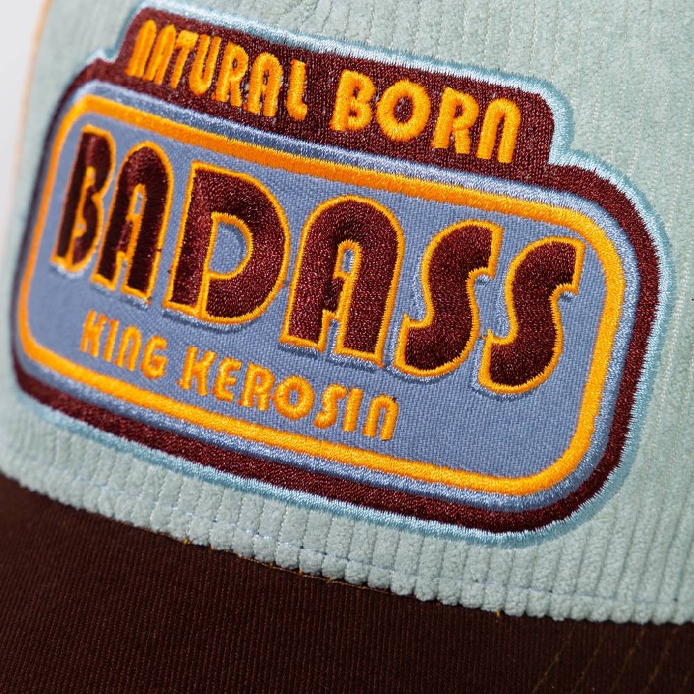 Queen Kerosin Trucker Cap «Badass» Blitzverkäufe