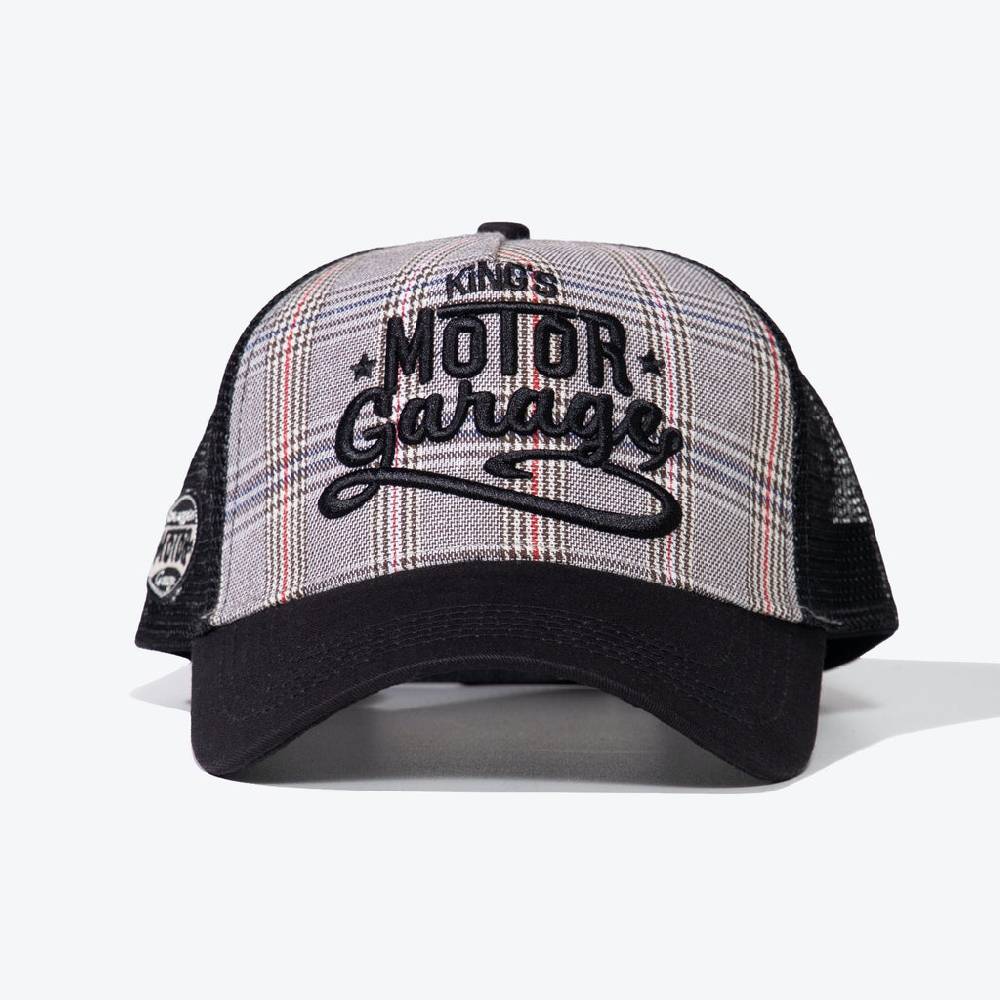 Queen Kerosin Trucker Cap «Motor Garage» Kostenloser Versand