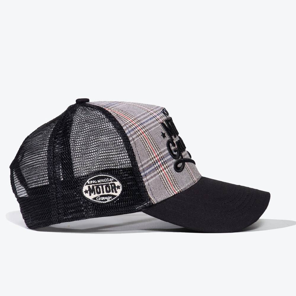 Queen Kerosin Trucker Cap «Motor Garage» Kostenloser Versand