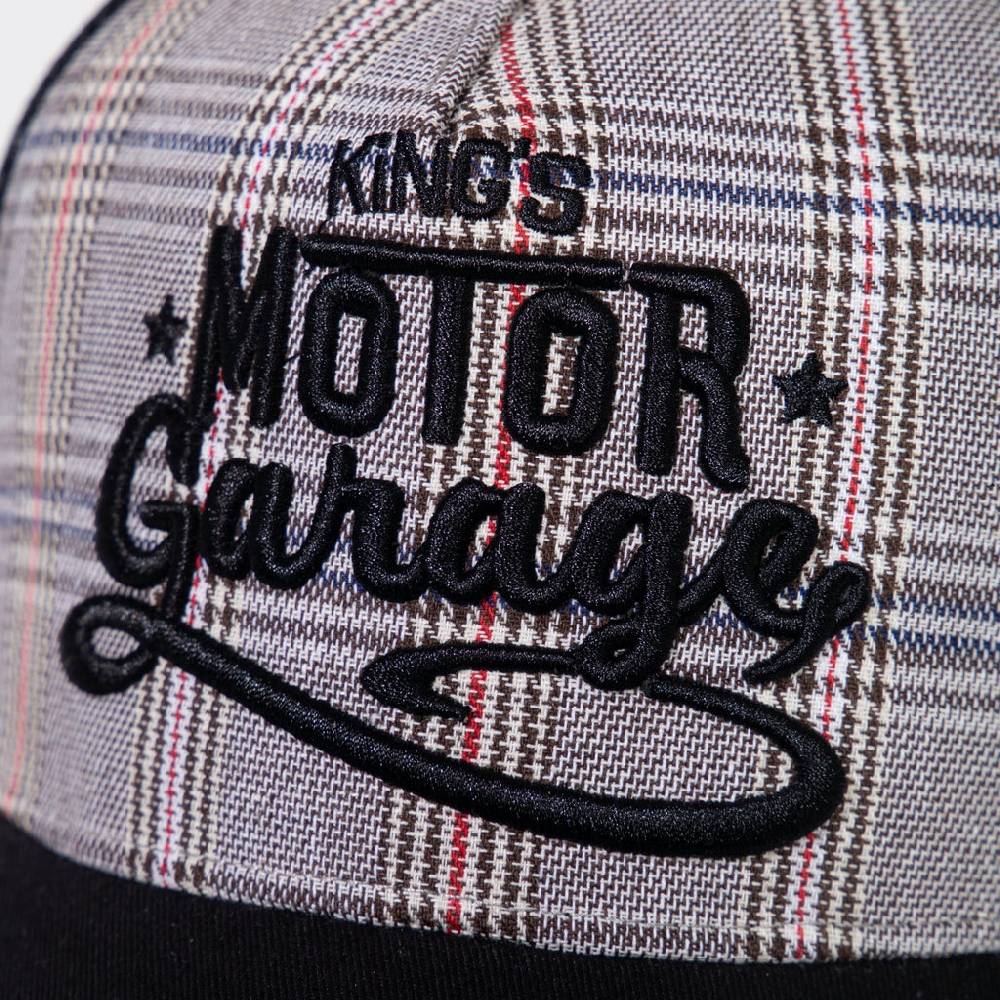 Queen Kerosin Trucker Cap «Motor Garage» Kostenloser Versand