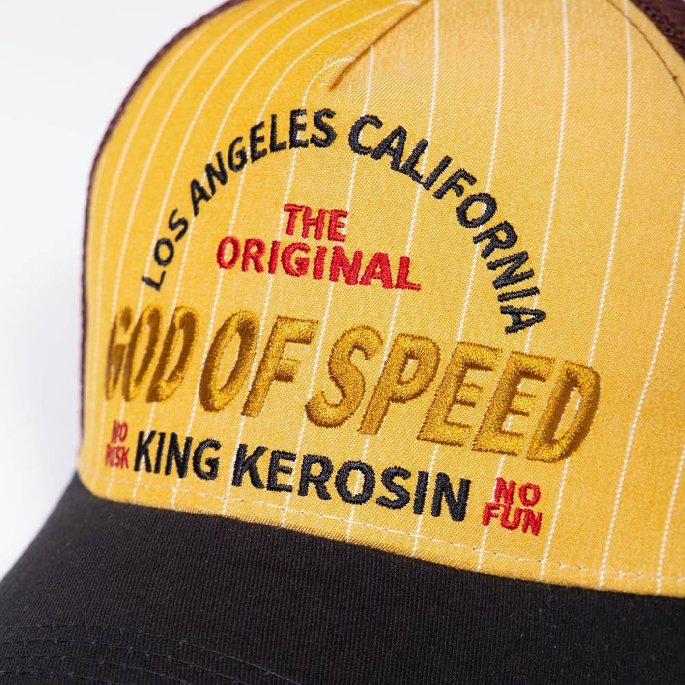 Queen Kerosin Trucker Cap «God Of Speed» Fabrik Onlineshop