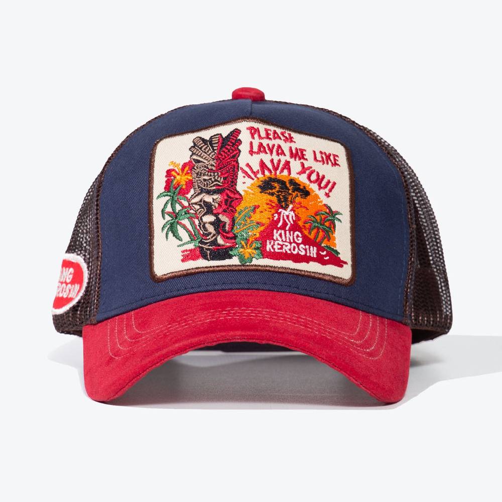 Queen Kerosin Trucker Cap «Lava me» Fabrikpreis