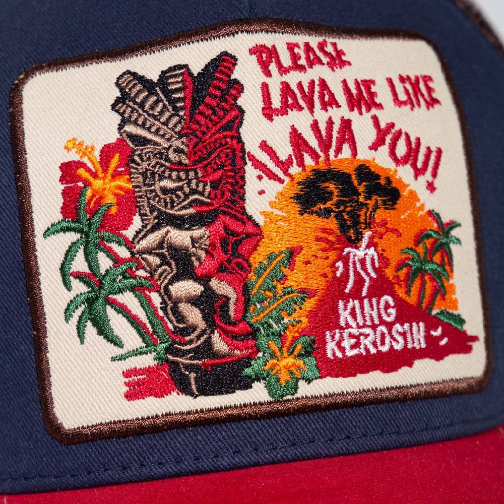 Queen Kerosin Trucker Cap «Lava me» Fabrikpreis