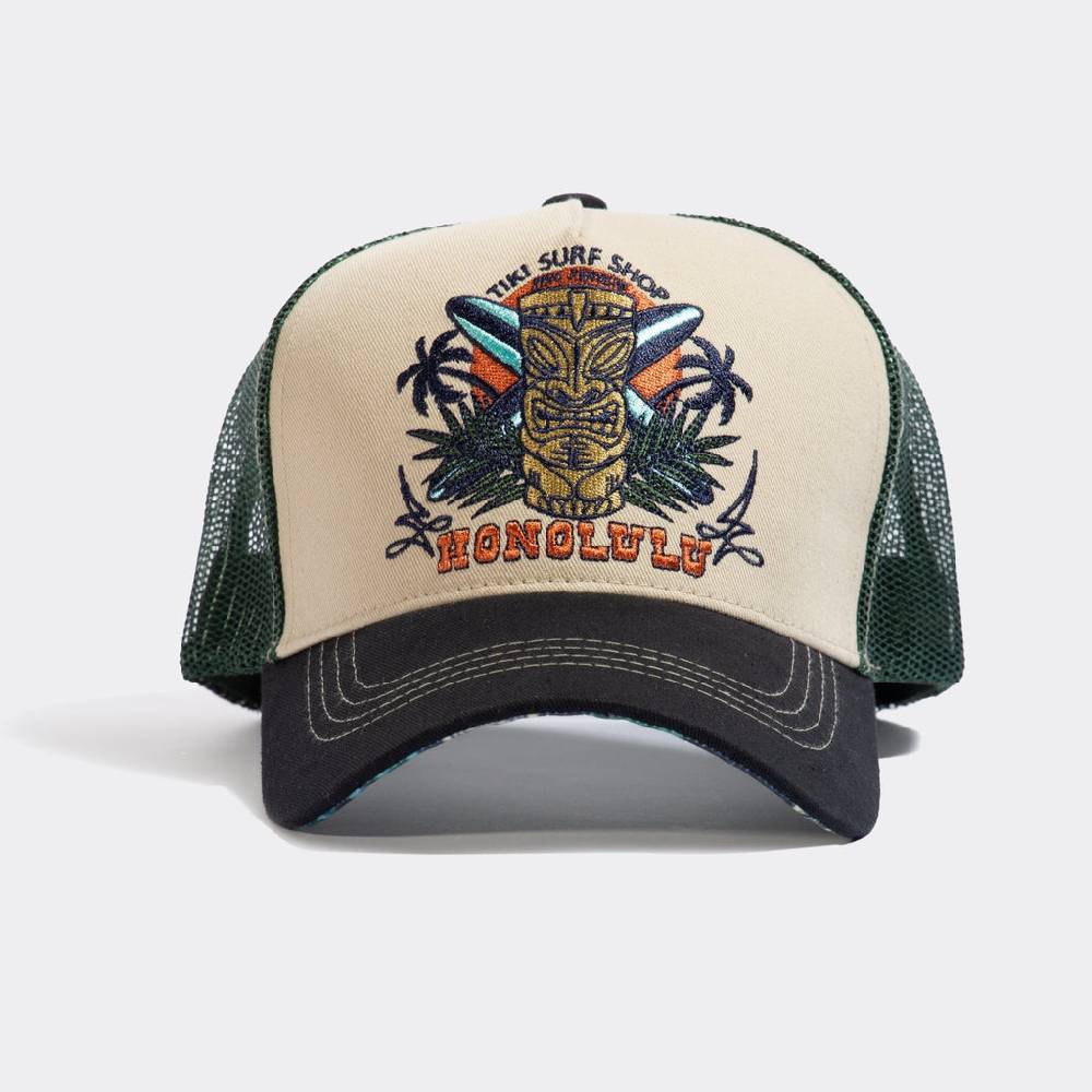 Queen Kerosin Trucker Cap «Honolulu» Sonderangebot