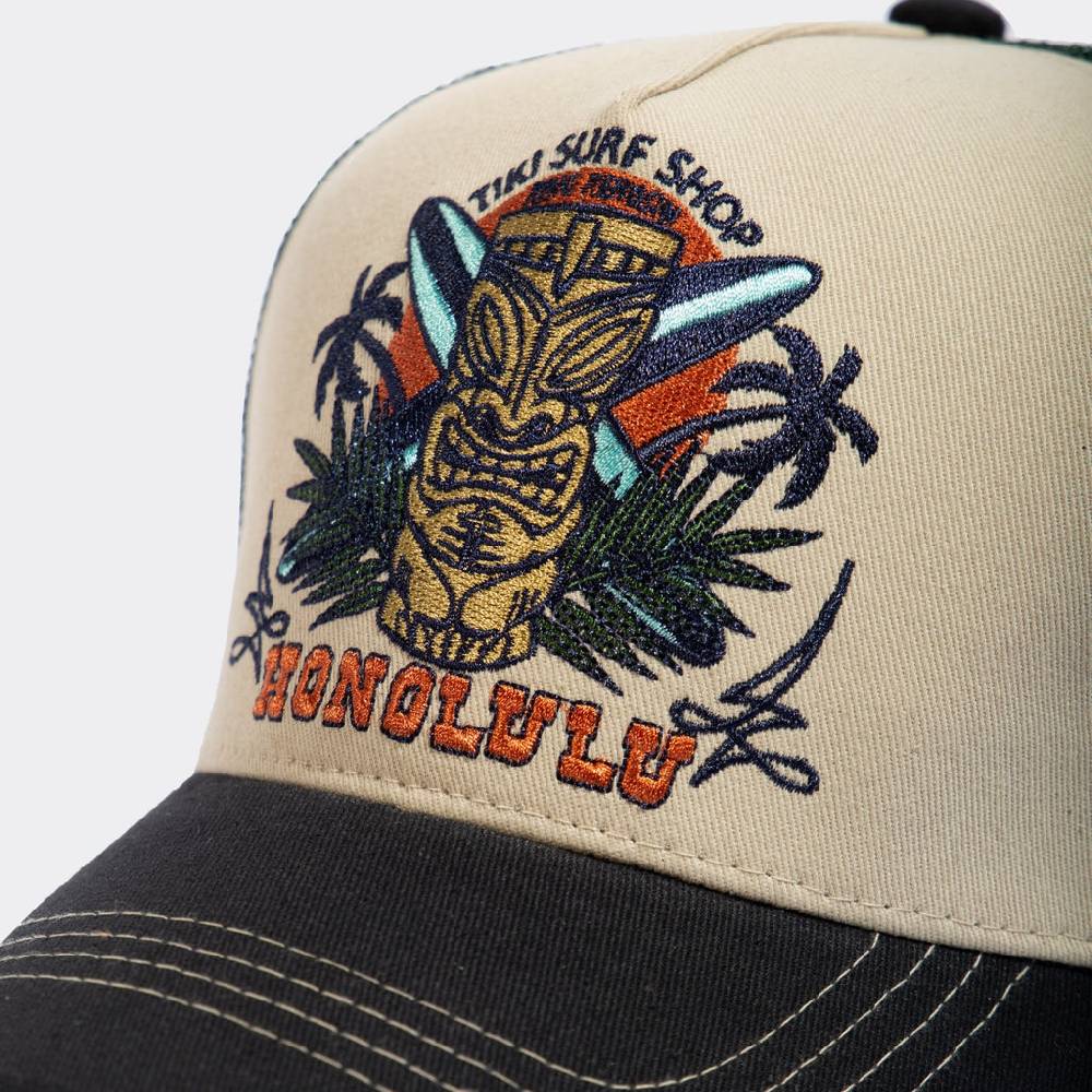 Queen Kerosin Trucker Cap «Honolulu» Sonderangebot